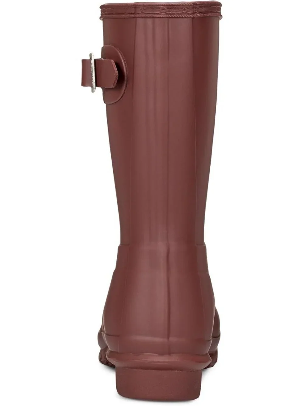Women's Dark Purple Original Short Mid Calf Cushioned Waterproof Rain Boots
